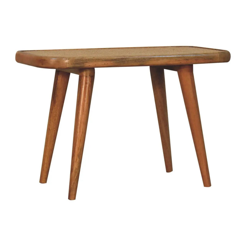 Larissa - Rattan Bench - Oak by Unique Piece Furniture