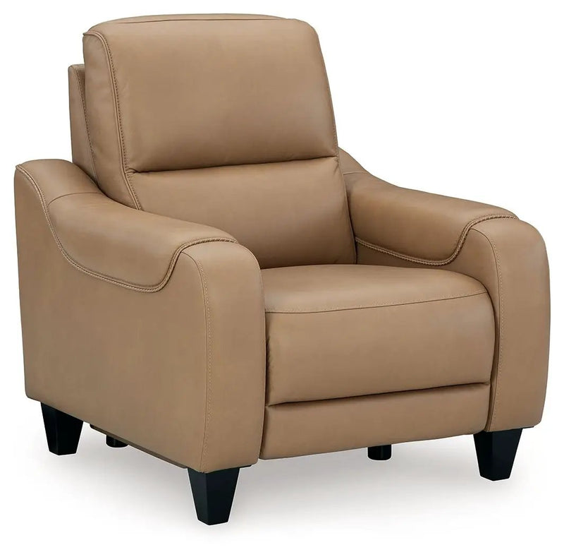 Mosswell - Power Recliner With Adj Headrest - Toffee by Unique Piece Furniture