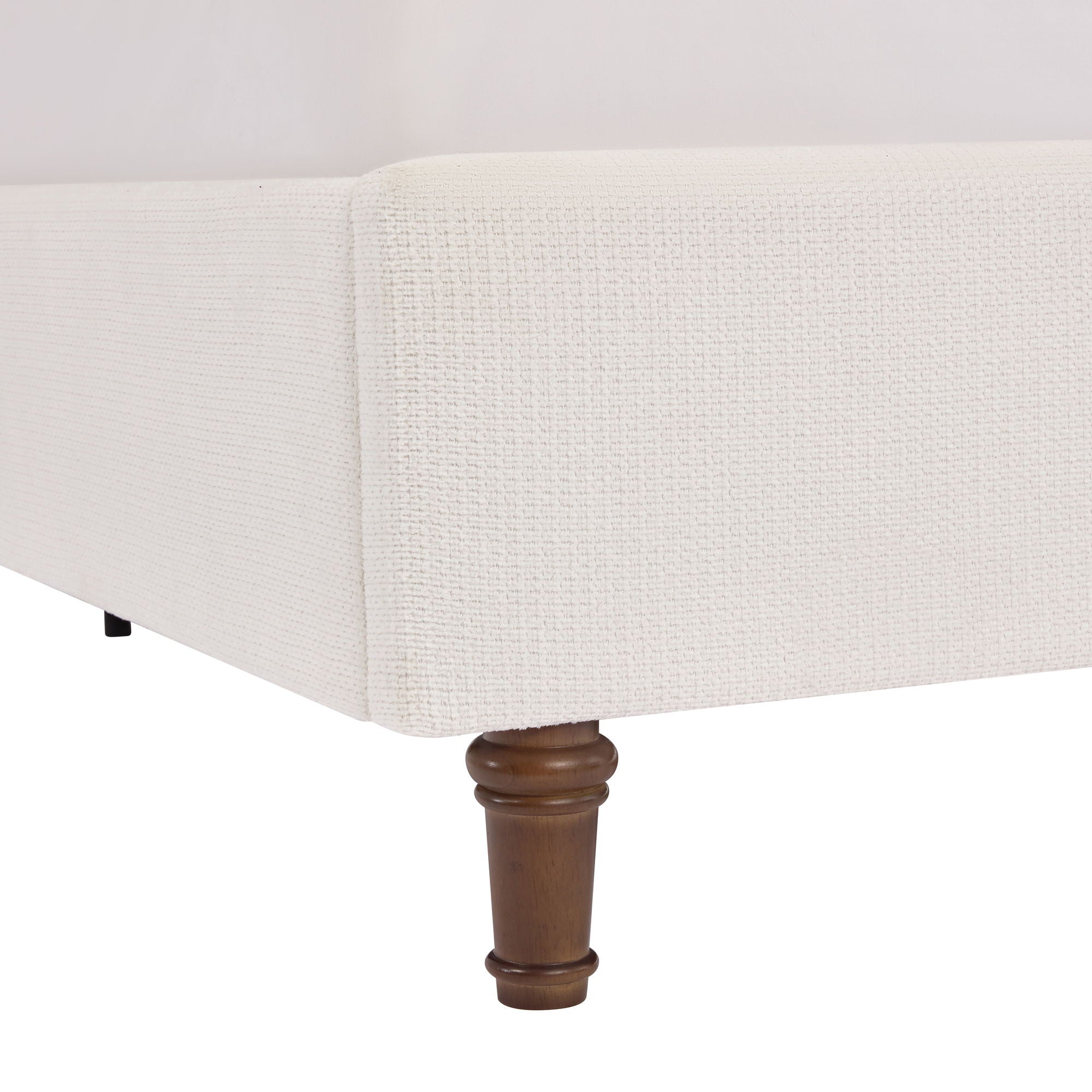 Harper - Tall Headboard Upholstered Bed / High Headboard / Elegant Simplicity / No Box Spring Needed by HouseOfZazla
