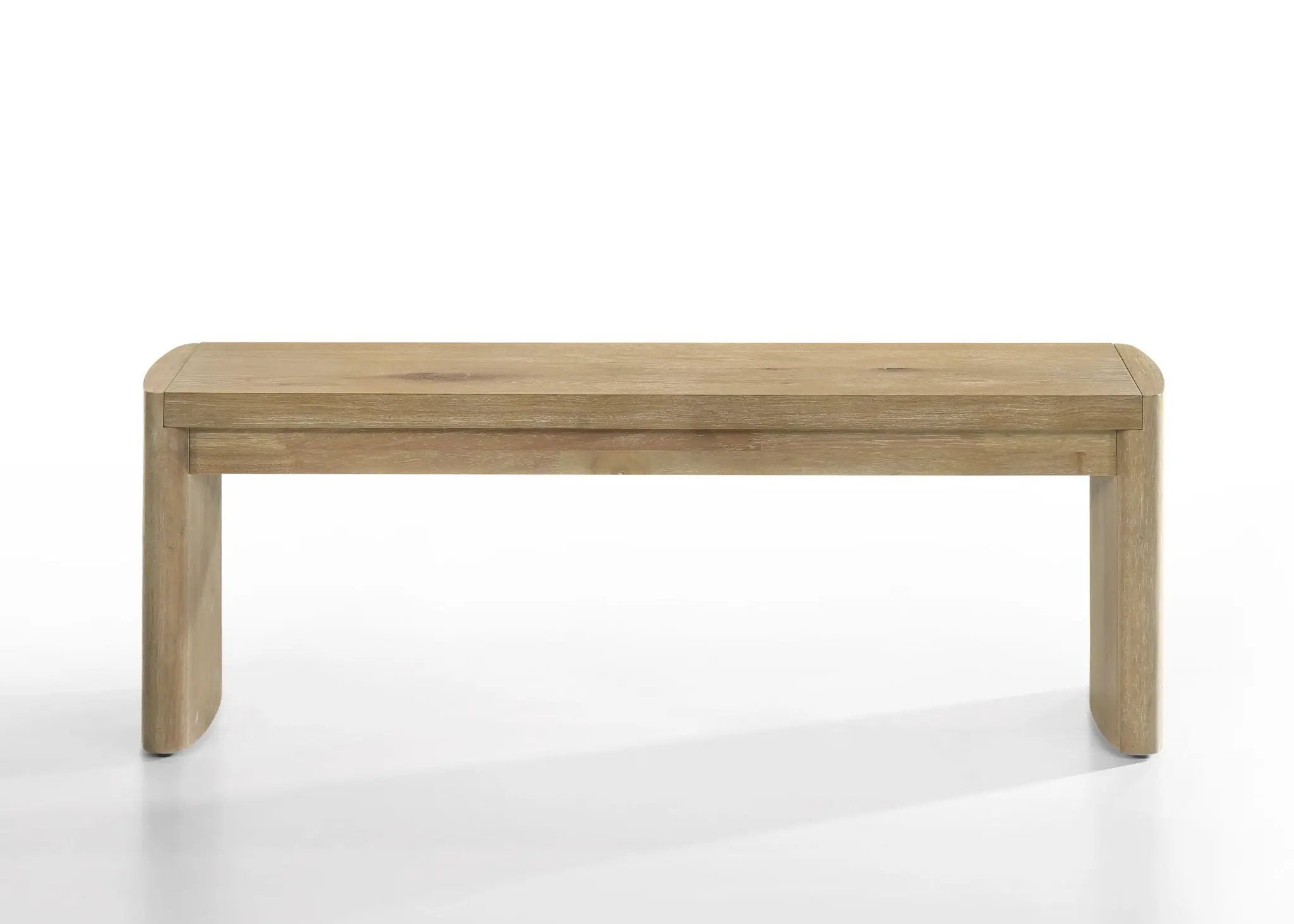 Magnus - Wide Dining Bench - Wooden Oak by Unique Piece Furniture