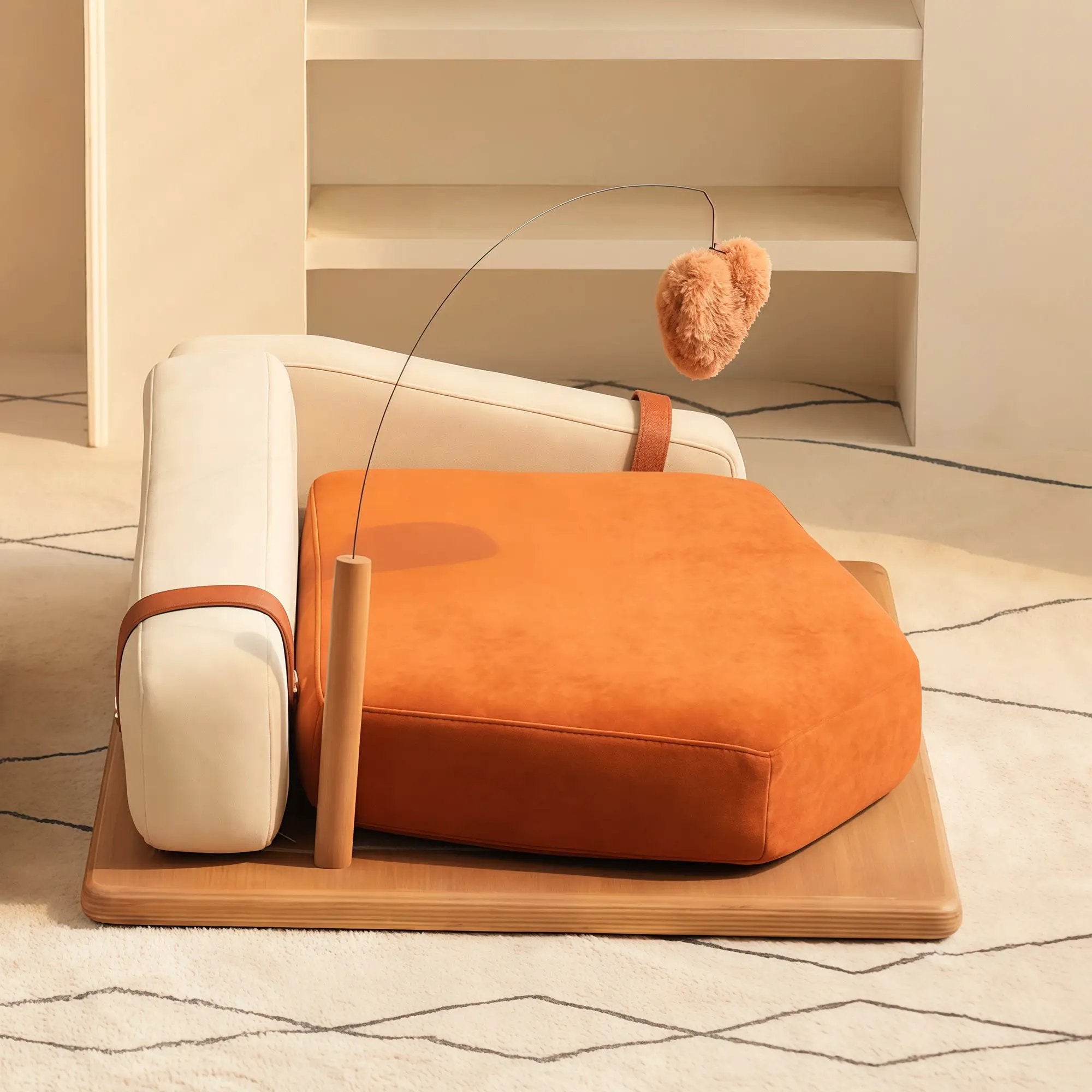Wooden Pet Bed for Cats & Dogs by HouseOfZazla