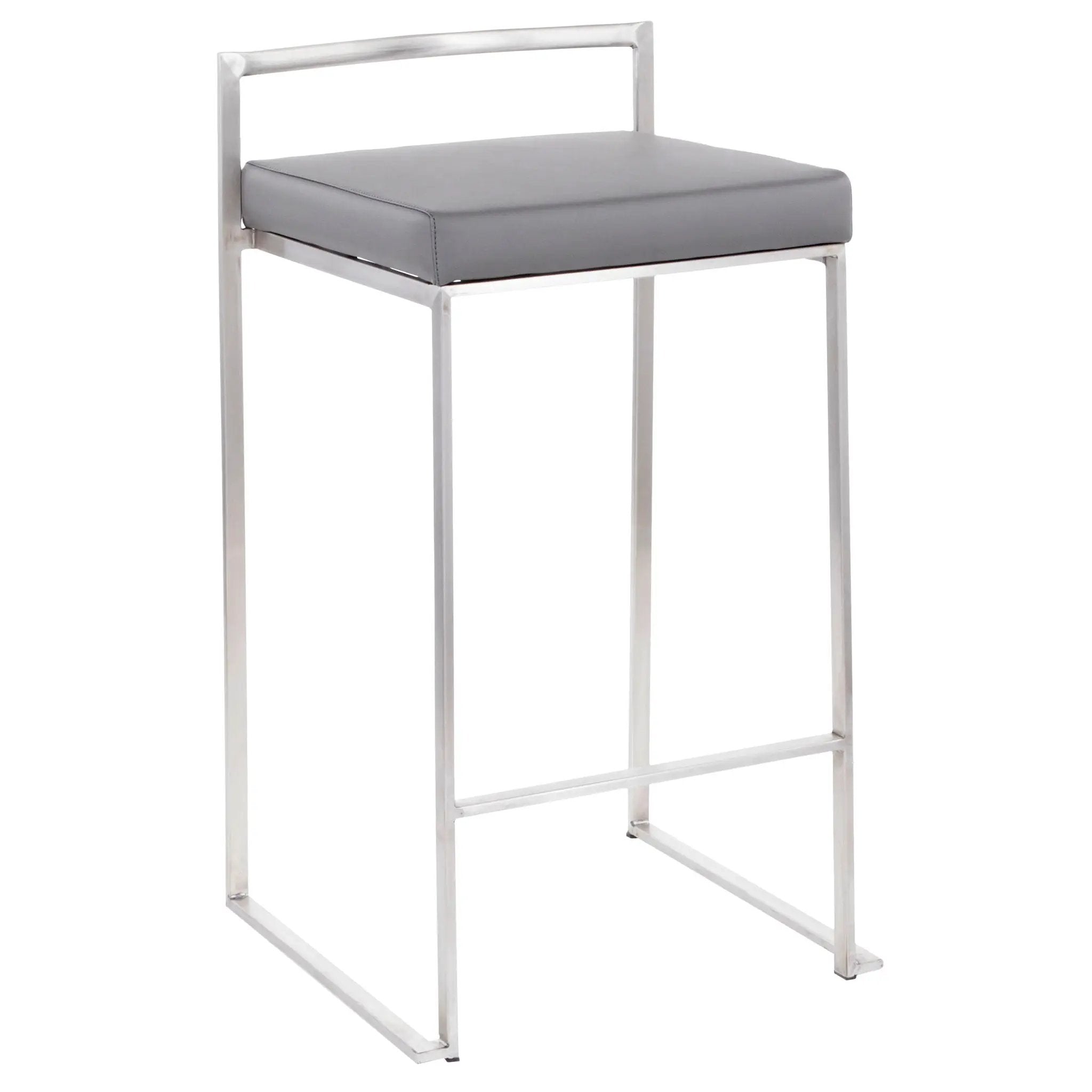 Fuji - Contemporary Elegant Stackable Counter Stool Set by HouseOfZazla