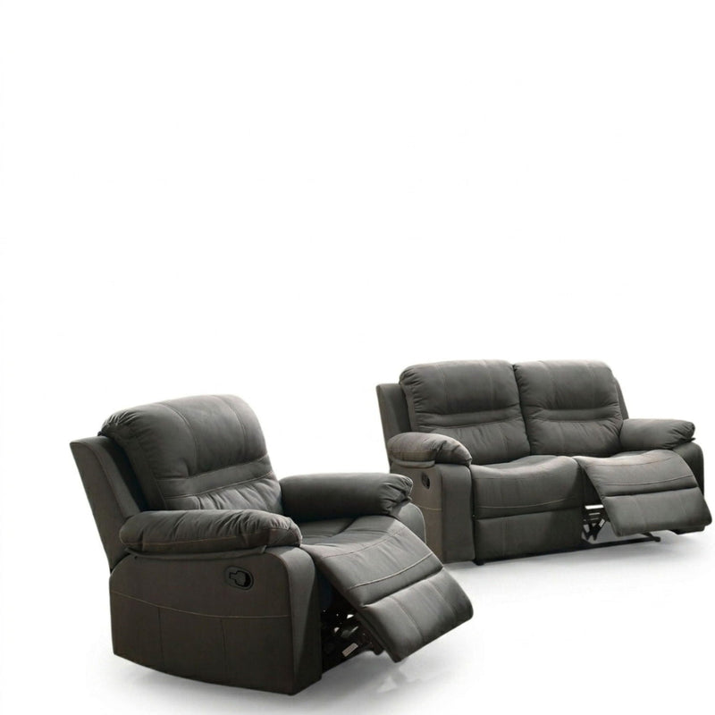 Modern Style Living Room Set With Pillow Arms by HouseOfZazla