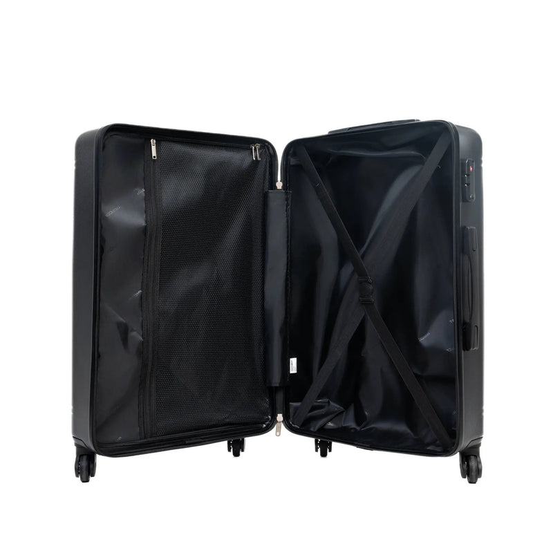 GigaTech 9-Piece Black Luggage Set With TSA Lock by HouseOfZazla