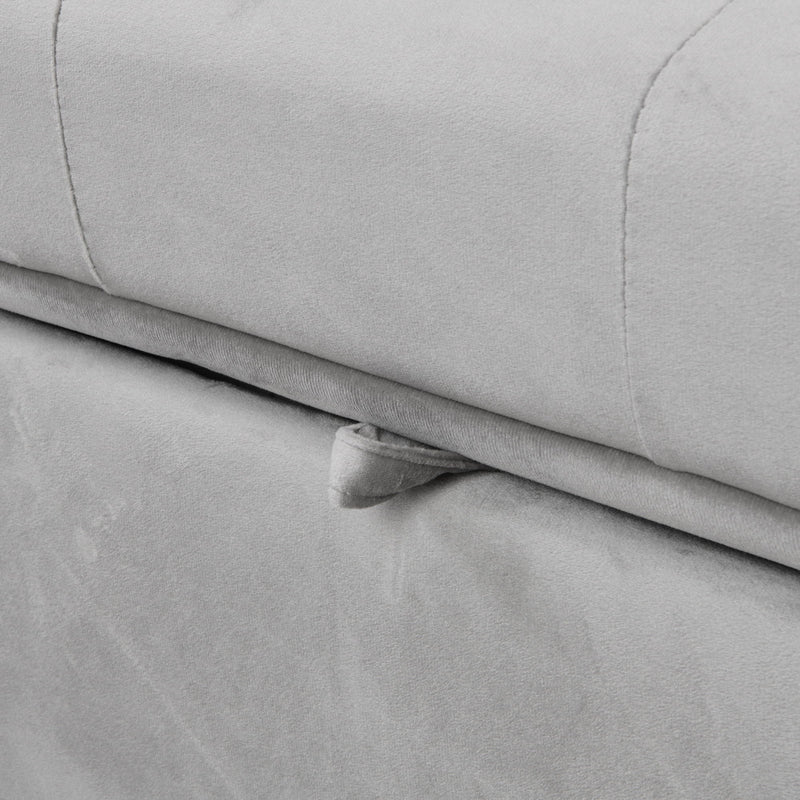Versatile Folding Ottoman Sofa Bed Multifunctional Space Saver