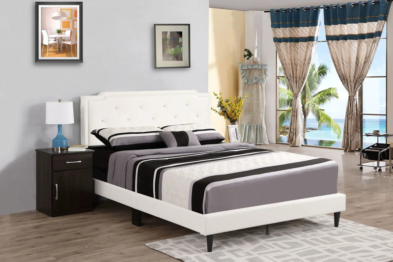 Button Tufted Bed Charming For Cozy Spaces by HouseOfZazla