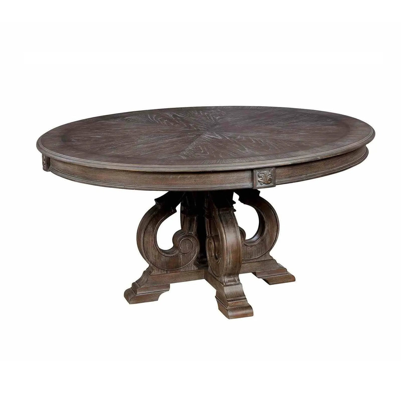 Elegant Dining Set Round Table And Side Chairs by HouseOfZazla