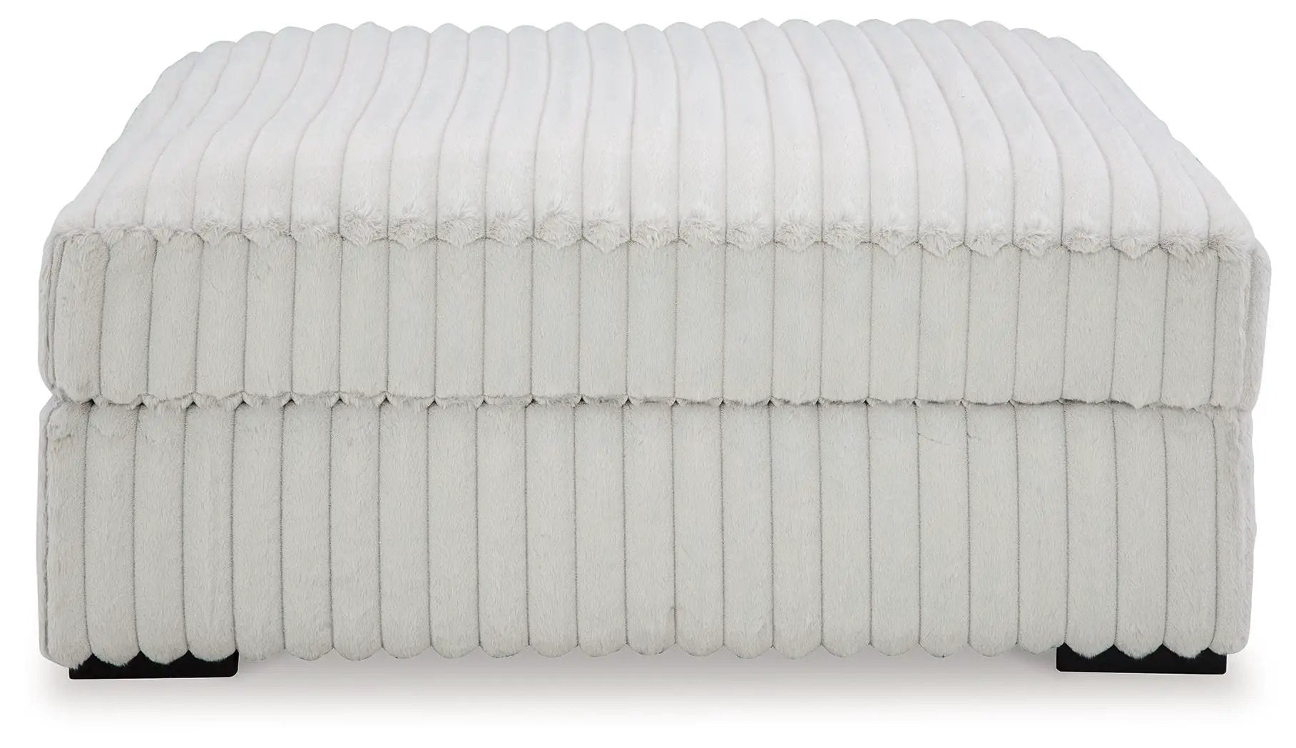 Stupendous - Oversized Accent Ottoman - Alloy by Unique Piece Furniture