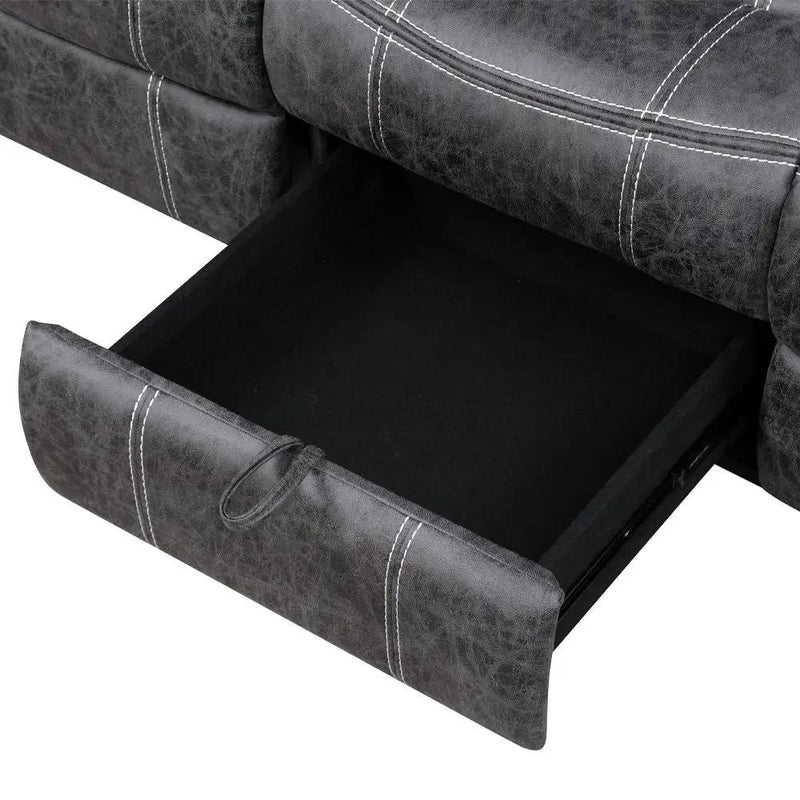 Zubaida - Sofa w/USB Dock & Console(Motion) by Unique Piece Furniture