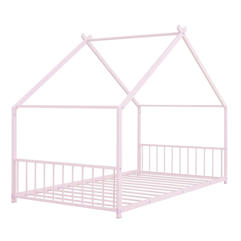 Metal House Bed by HouseOfZazla