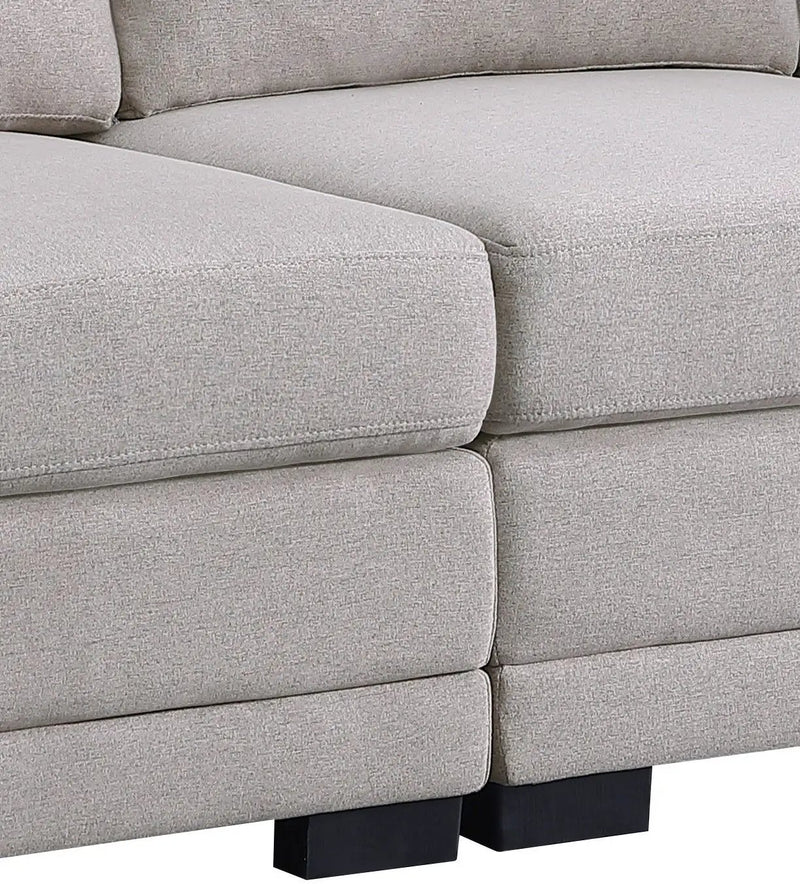 Kristin - Loveseat - Light Gray by HouseOfZazla