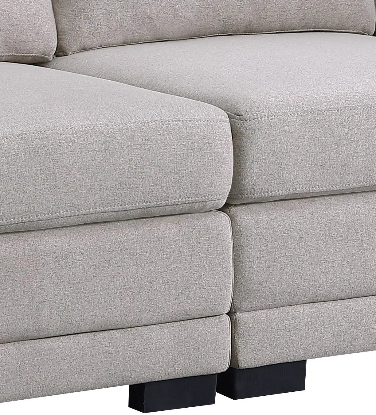 Kristin - Fabric Reversible Sectional Sofa by HouseOfZazla