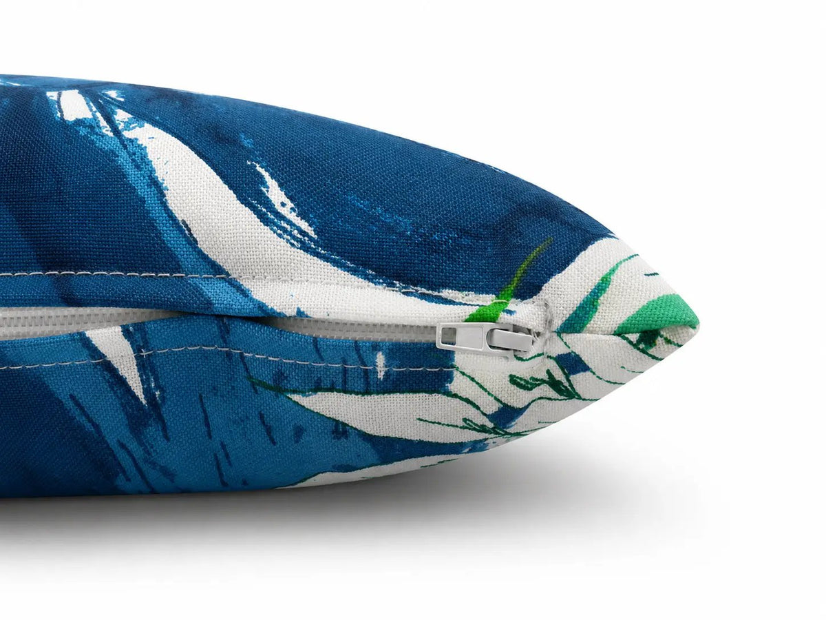 2 Pack Outdoor Lumbar Pillow with Inserts by HouseOfZazla