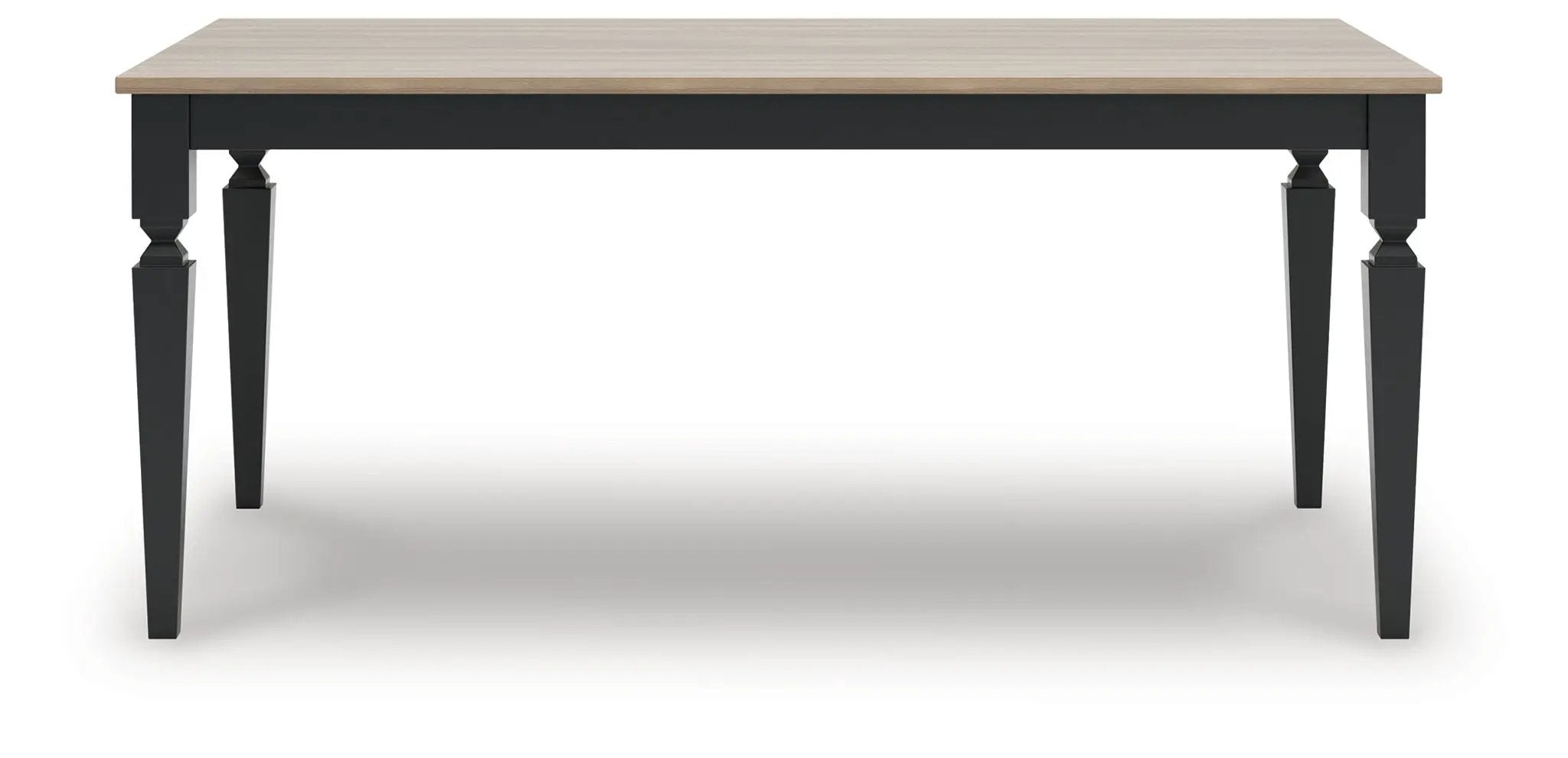 Brenkerton - Rectangular Dining Room Table - Grayish Brown / Black by Unique Piece Furniture
