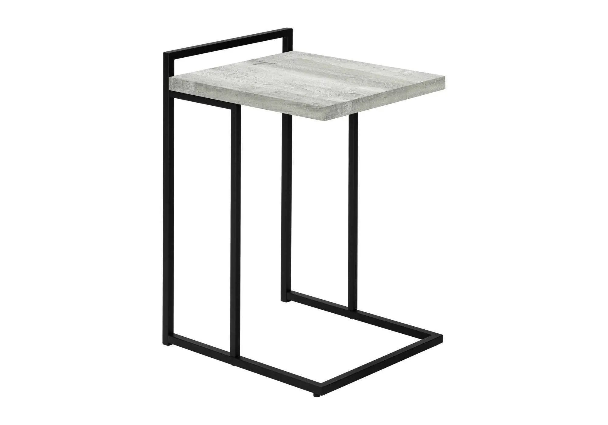 Accent Table, C - Shaped, Versatile by Unique Piece Furniture