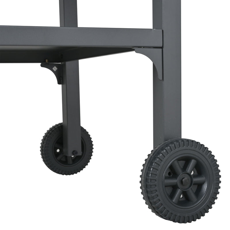 Foldable Outdoor Kitchen Cart With Storage For Patio by HouseOfZazla