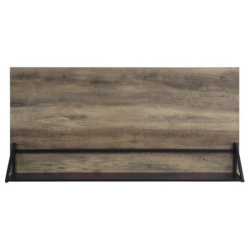 Garima - Writing Desk - Rustic Oak & Black by Unique Piece Furniture
