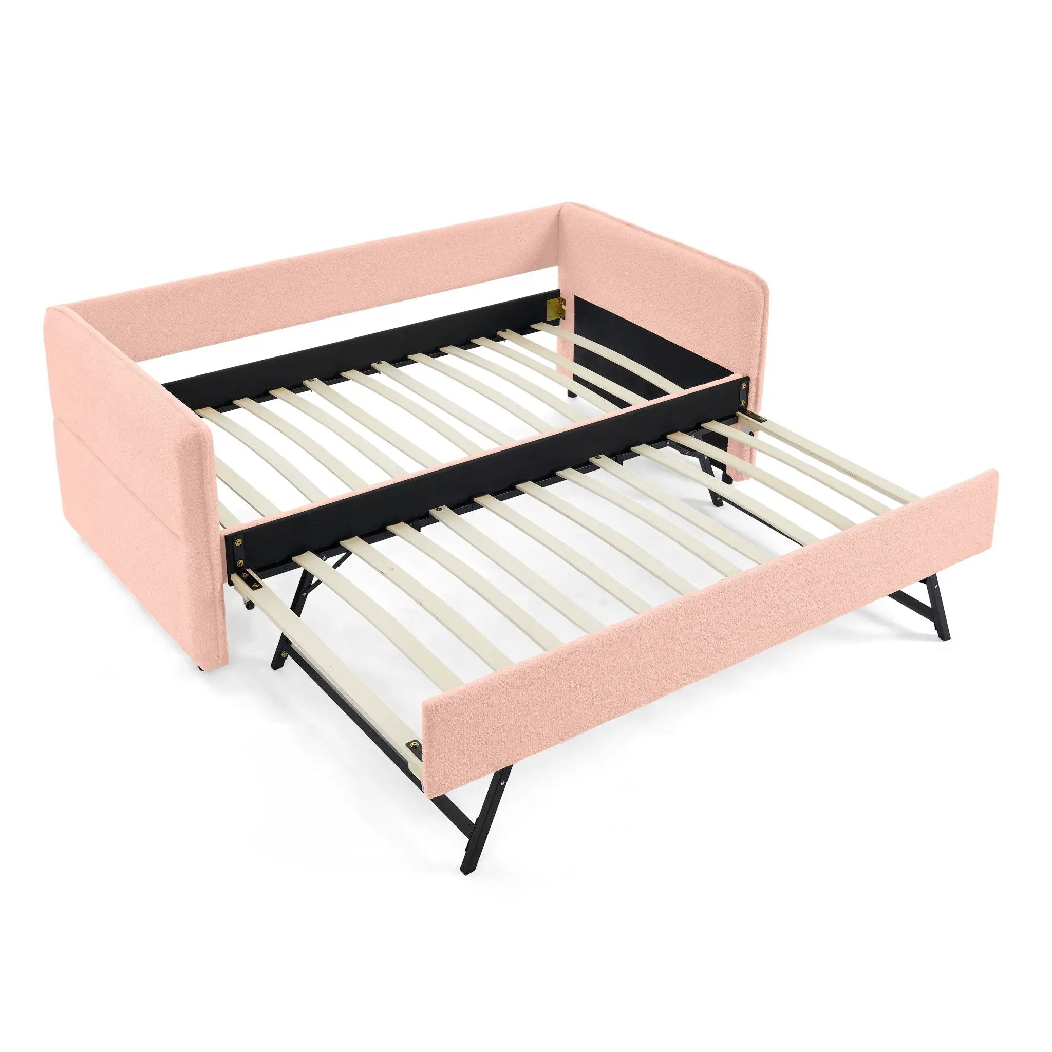 Upholstered Daybed With Pop Up Trundle by Unique Piece Furniture