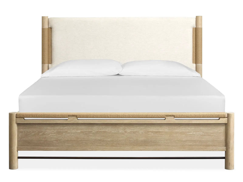 Sunset Cove - Panel Upholstered Bed by Unique Piece Furniture