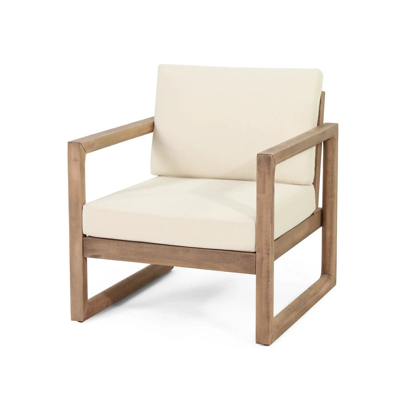 4-Piece Acacia Wood Patio Furniture Set by HouseOfZazla
