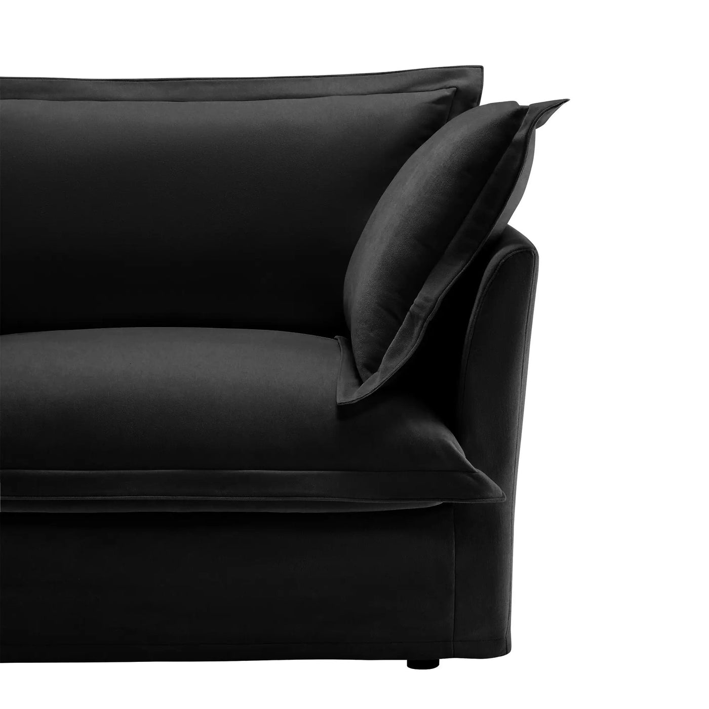 Luxurious Chenille Ottoman by HouseOfZazla