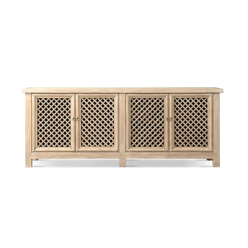 Arden - 4 Door Sideboard - Natural by HouseOfZazla
