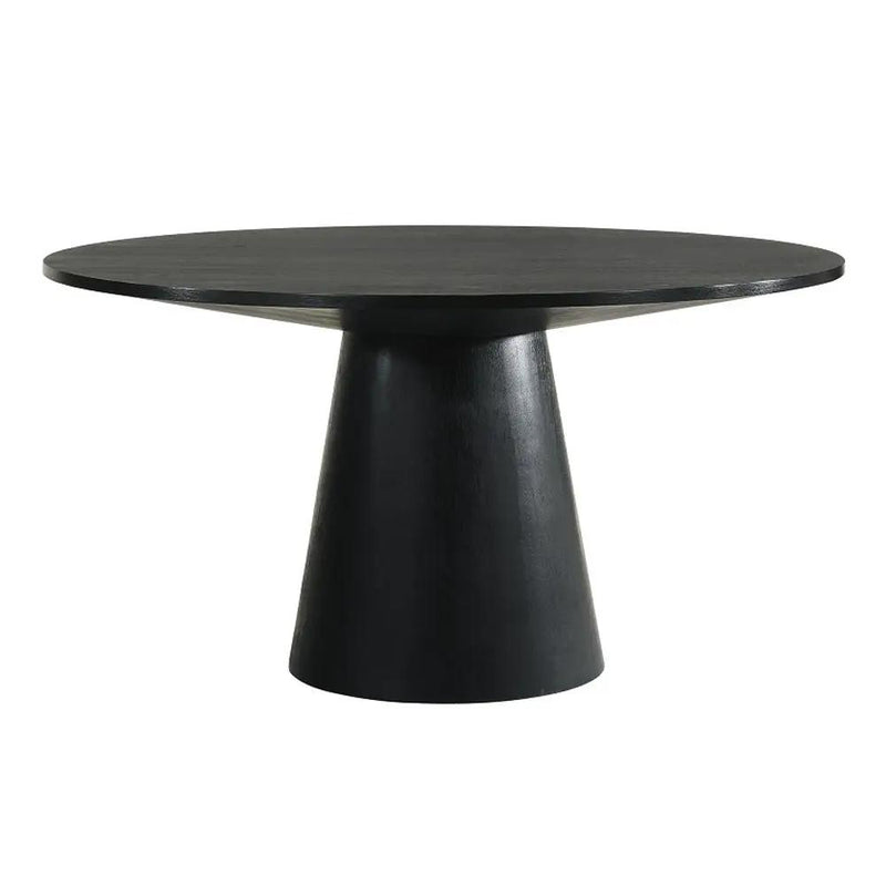 Froja - Round Dining Table - Black by Unique Piece Furniture