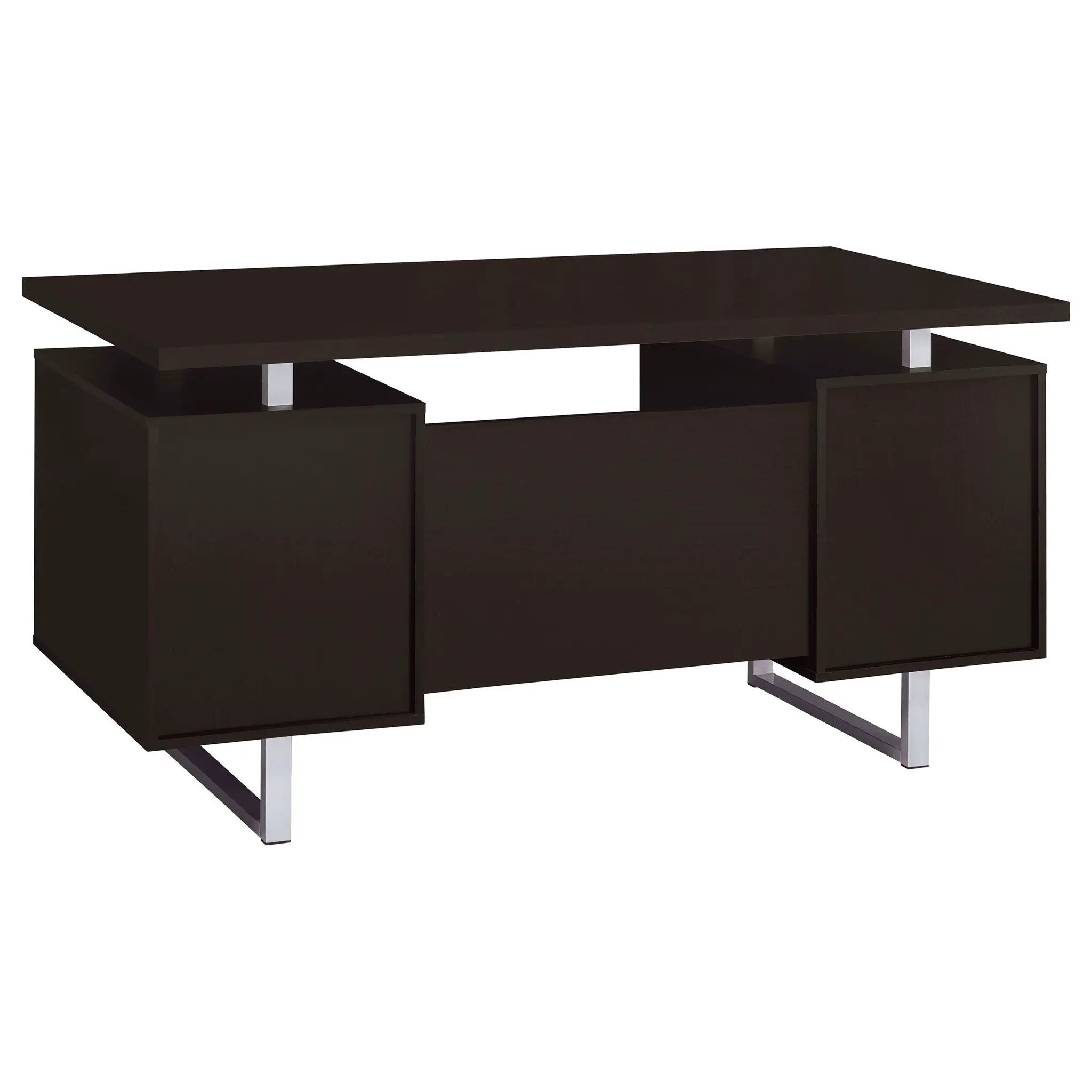 Lawtey 60-inch 2-drawer Office Computer Desk Cappuccino by Unique Piece Furniture