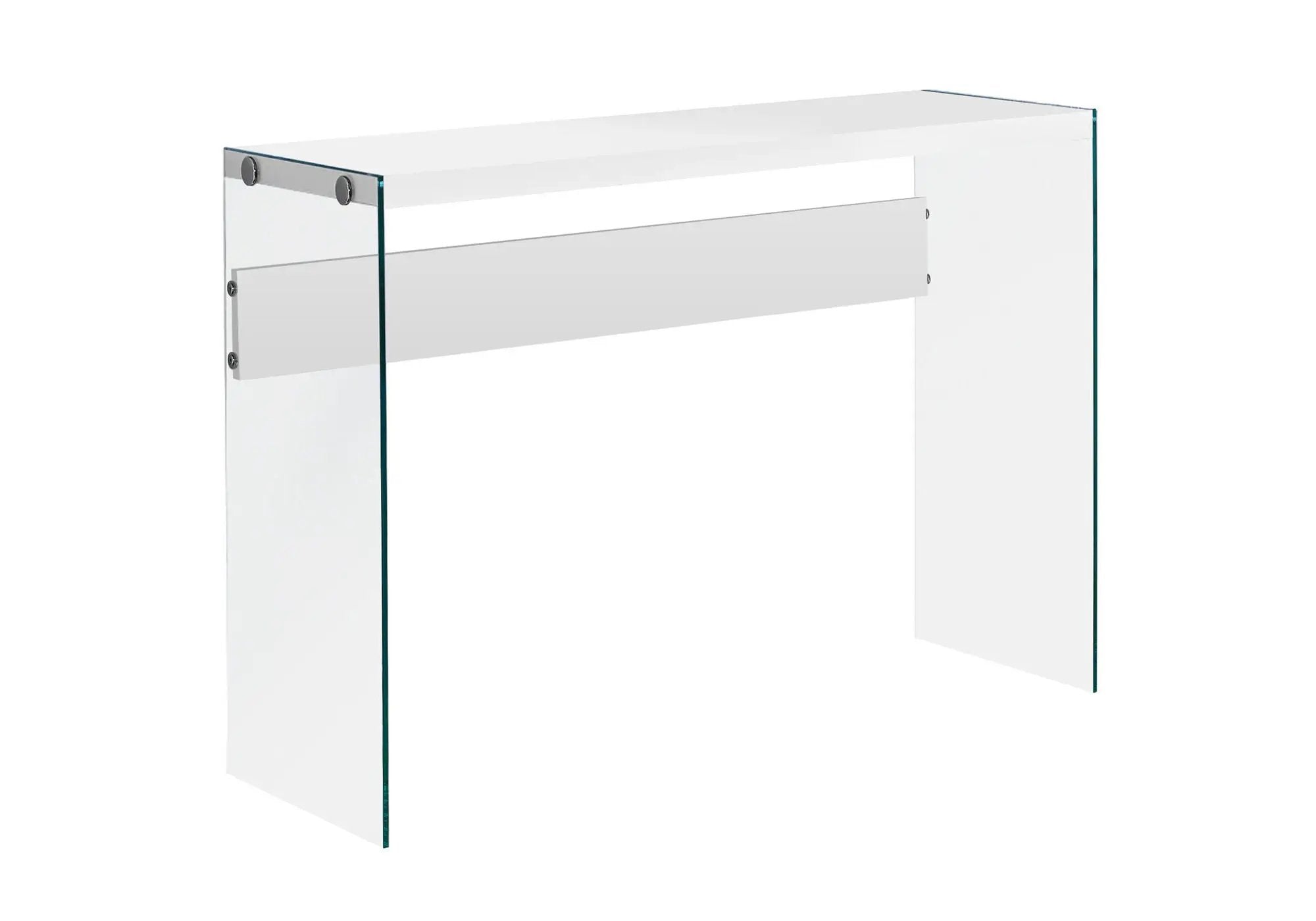 Accent Console Table For Entryway, Glossy Spacious Surface by Unique Piece Furniture