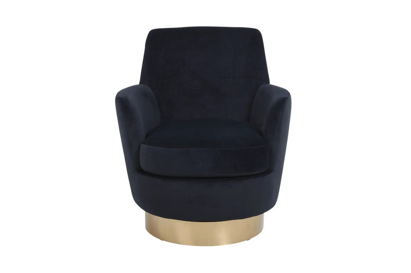 Teddy Swivel Barrel Chair, Swivel Accent Chairs Armchair For Living Room by HouseOfZazla