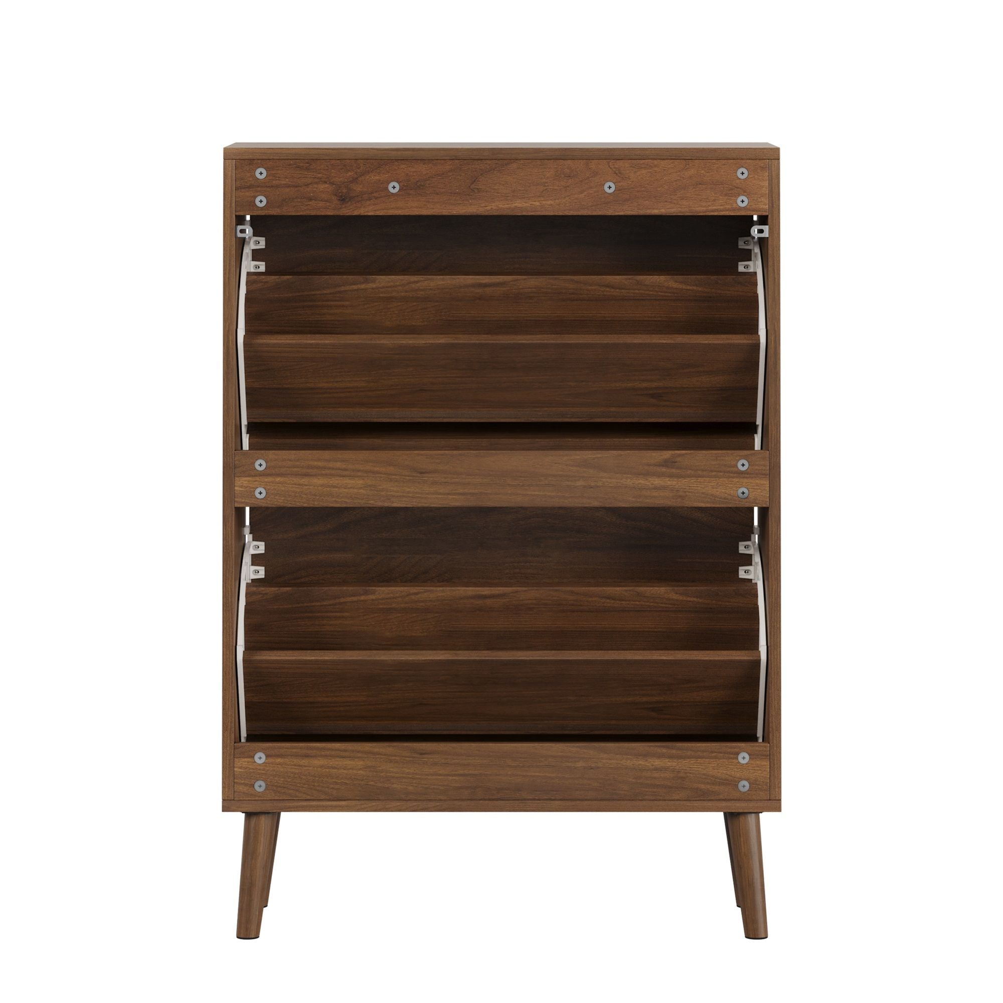 Medieval - Independent Shoe Cabinet With 2 Flip Drawers by HouseOfZazla