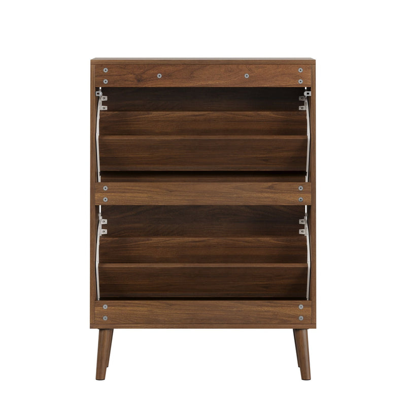 Medieval - Independent Shoe Cabinet With 2 Flip Drawers by HouseOfZazla