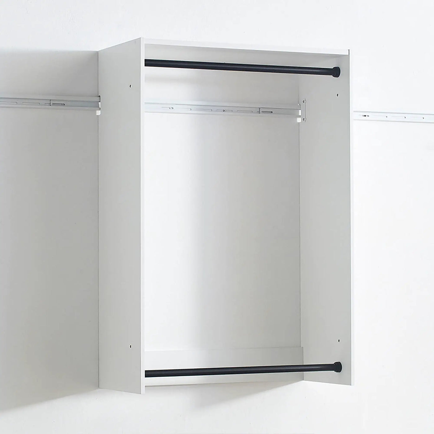 Devi - Wall Mounted Wood Closet System With Modular Units by HouseOfZazla