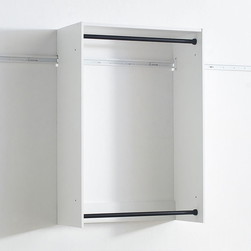 Devi - Wall Mounted Wood Closet System With Modular Units by HouseOfZazla