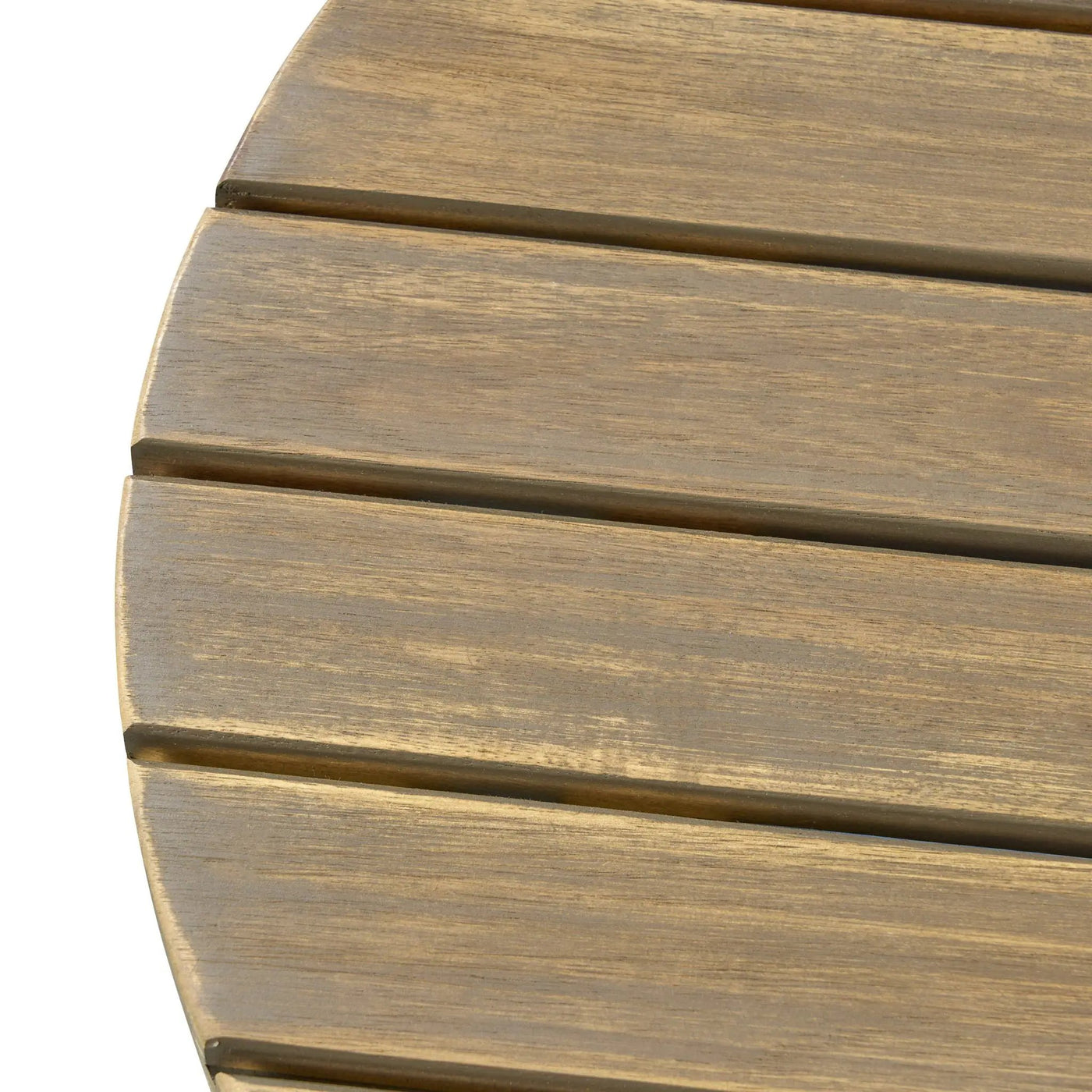 Outdoor Acacia Wood Side Table With Weather Resistance by HouseOfZazla