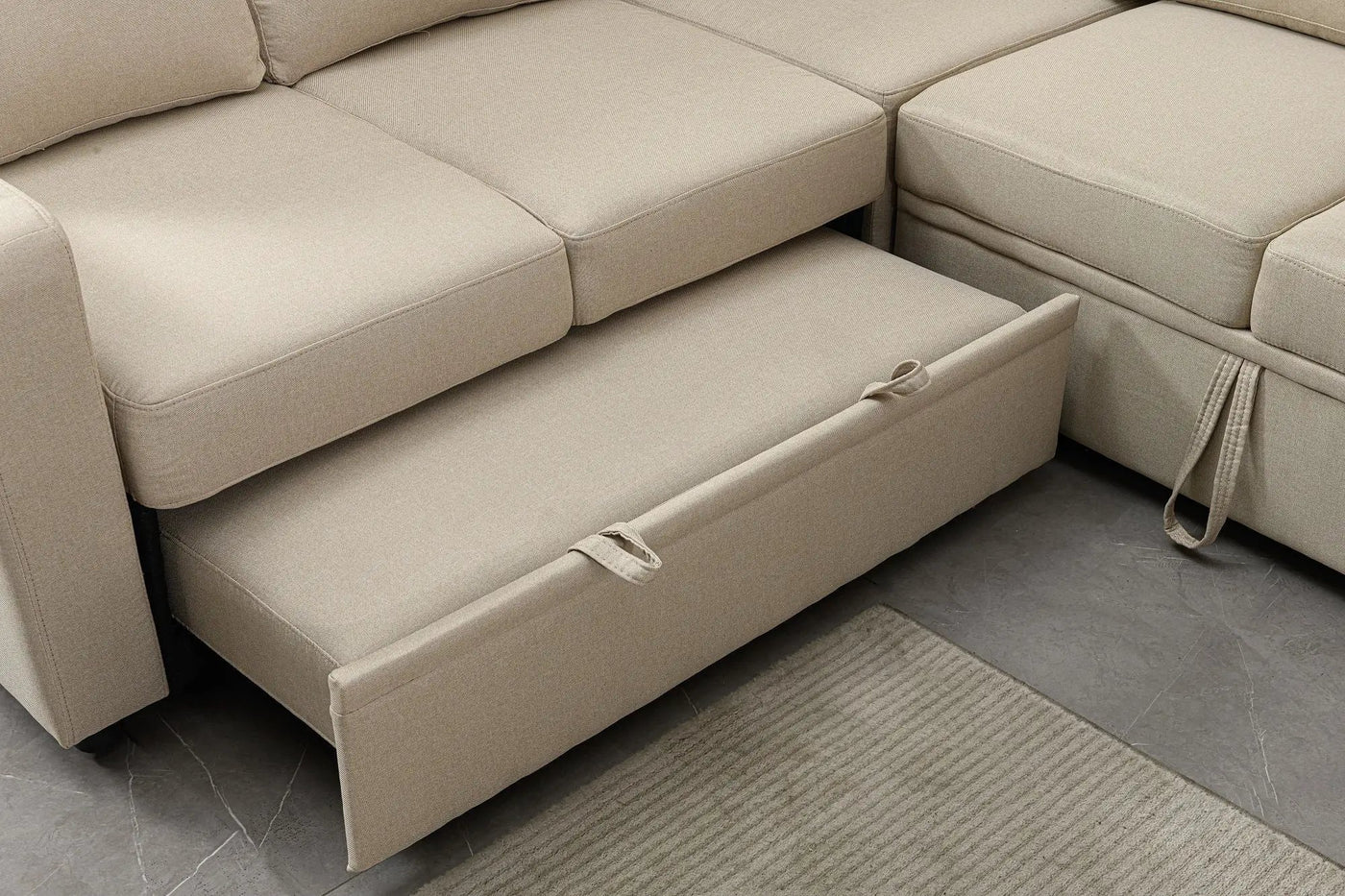 Comfort Design Sectional Sofa Bed by HouseOfZazla