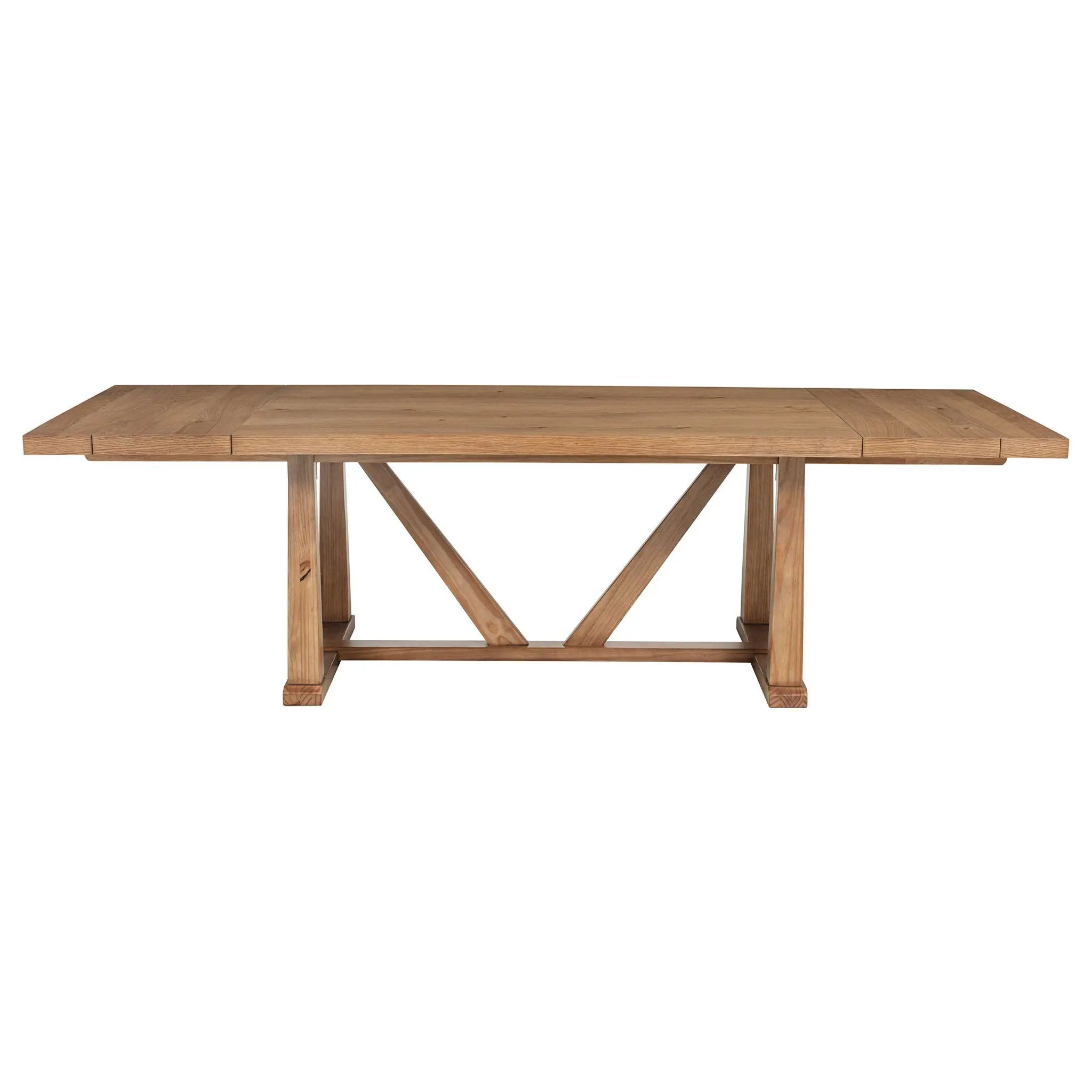 Middleton 10-piece Extension Leaf Dining Set Natural Brown by Unique Piece Furniture