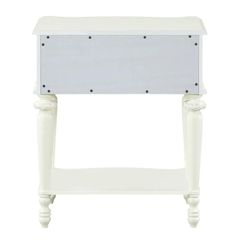 Dorothy - Nightstand With 1 Drawer - Ivory by Unique Piece Furniture