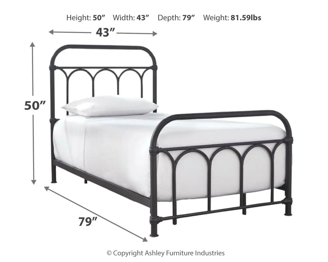 Nashburg - Arch Bed by Unique Piece Furniture