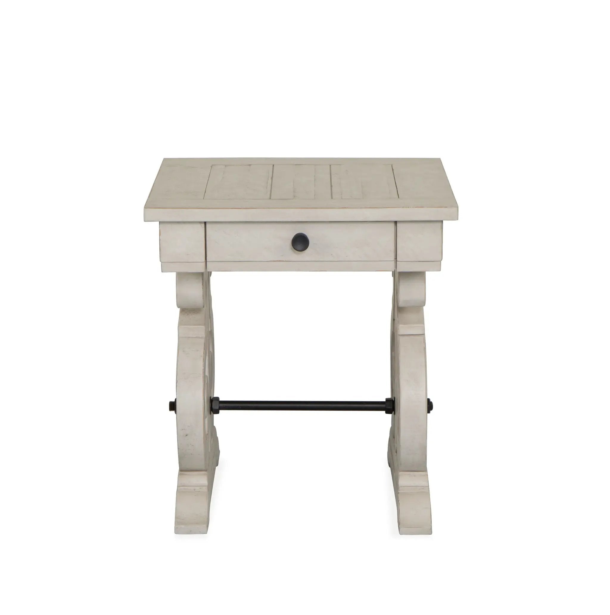 Bronwyn - Rectangular End Table - Alabaster by Unique Piece Furniture