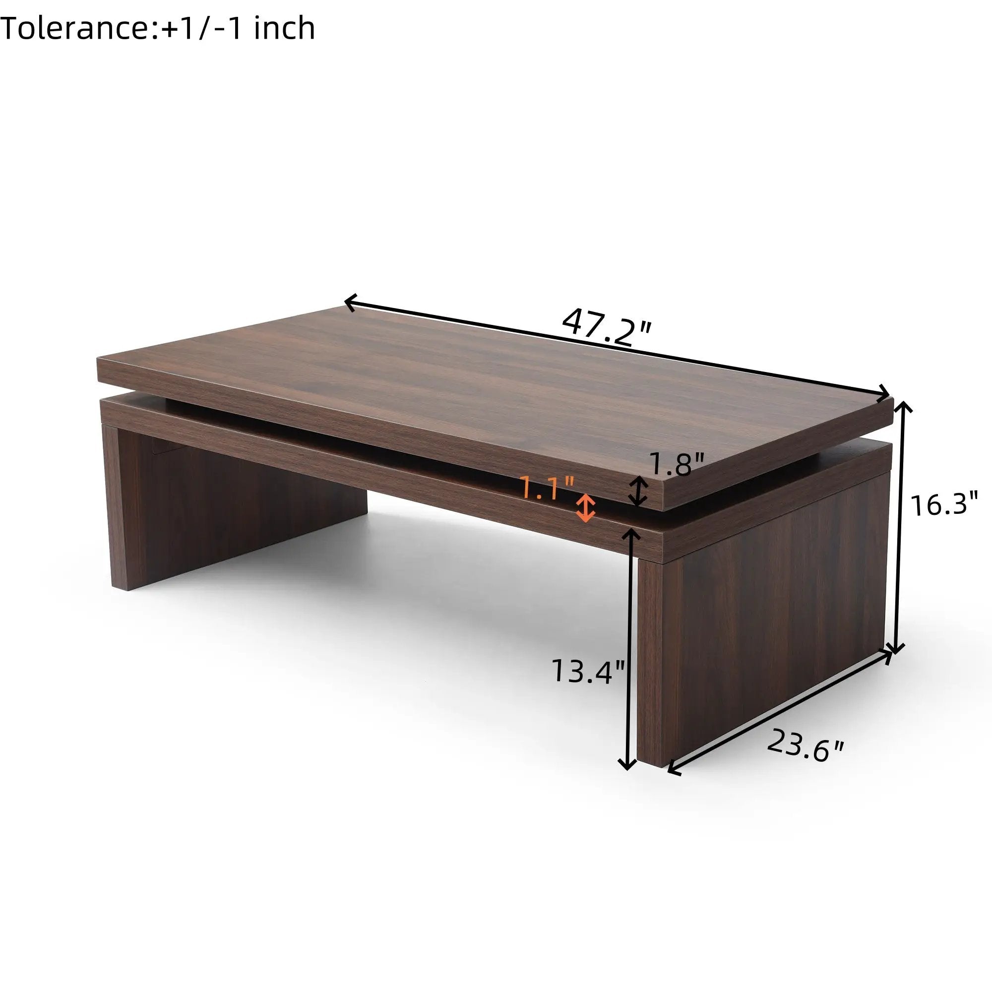Wood Coffee Table - Mid Century Modern Farmhouse Wooden Coffee Tables by HouseOfZazla