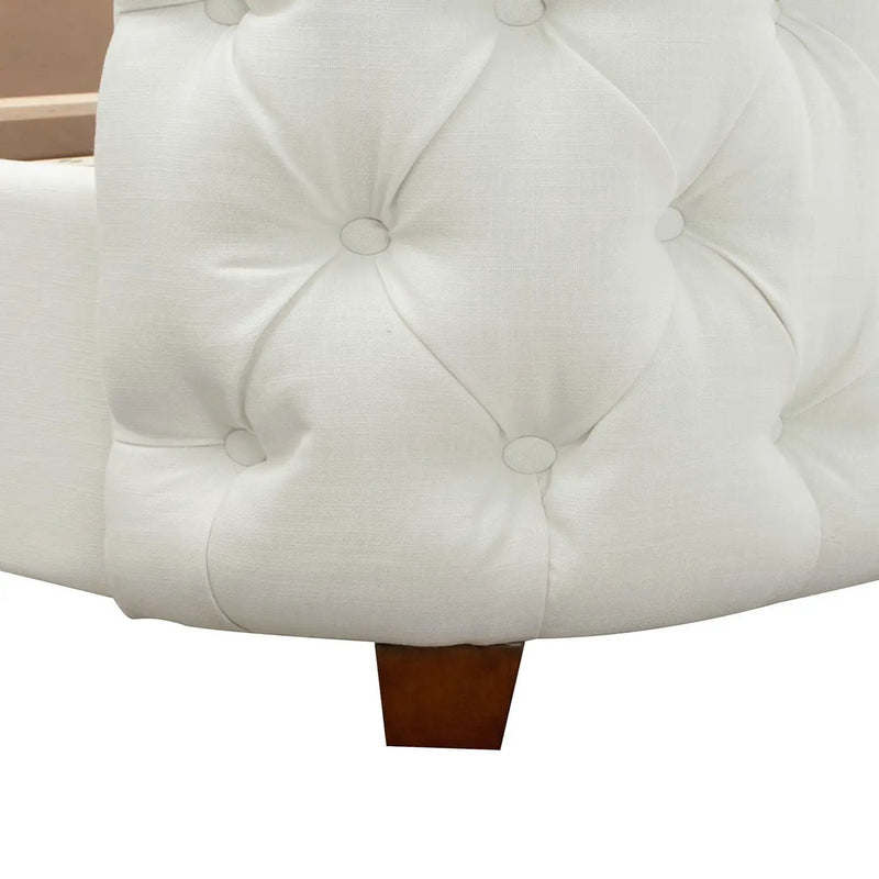 Brooklyn - Tufted Panel Bed Headboard And Footboard Set by Unique Piece Furniture
