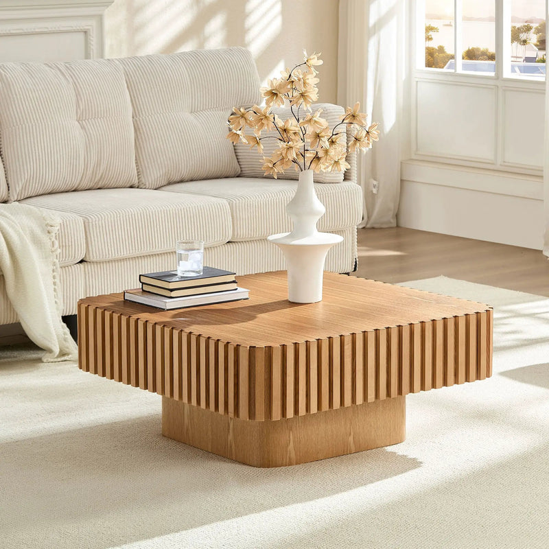 Modern Handcraft Drum Coffee Table by HouseOfZazla