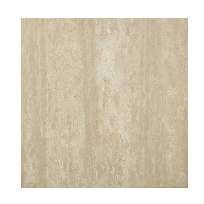 Deon - Travertine Table - Beige by Unique Piece Furniture
