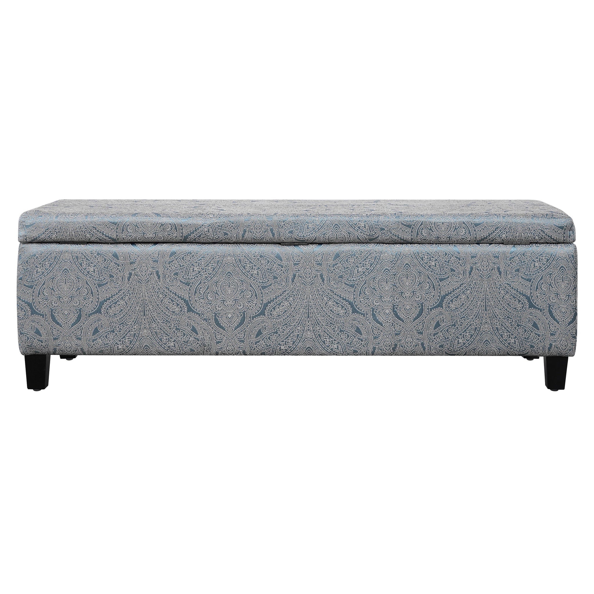 Indoor Jacquard Storage Ottoman Bench by HouseOfZazla