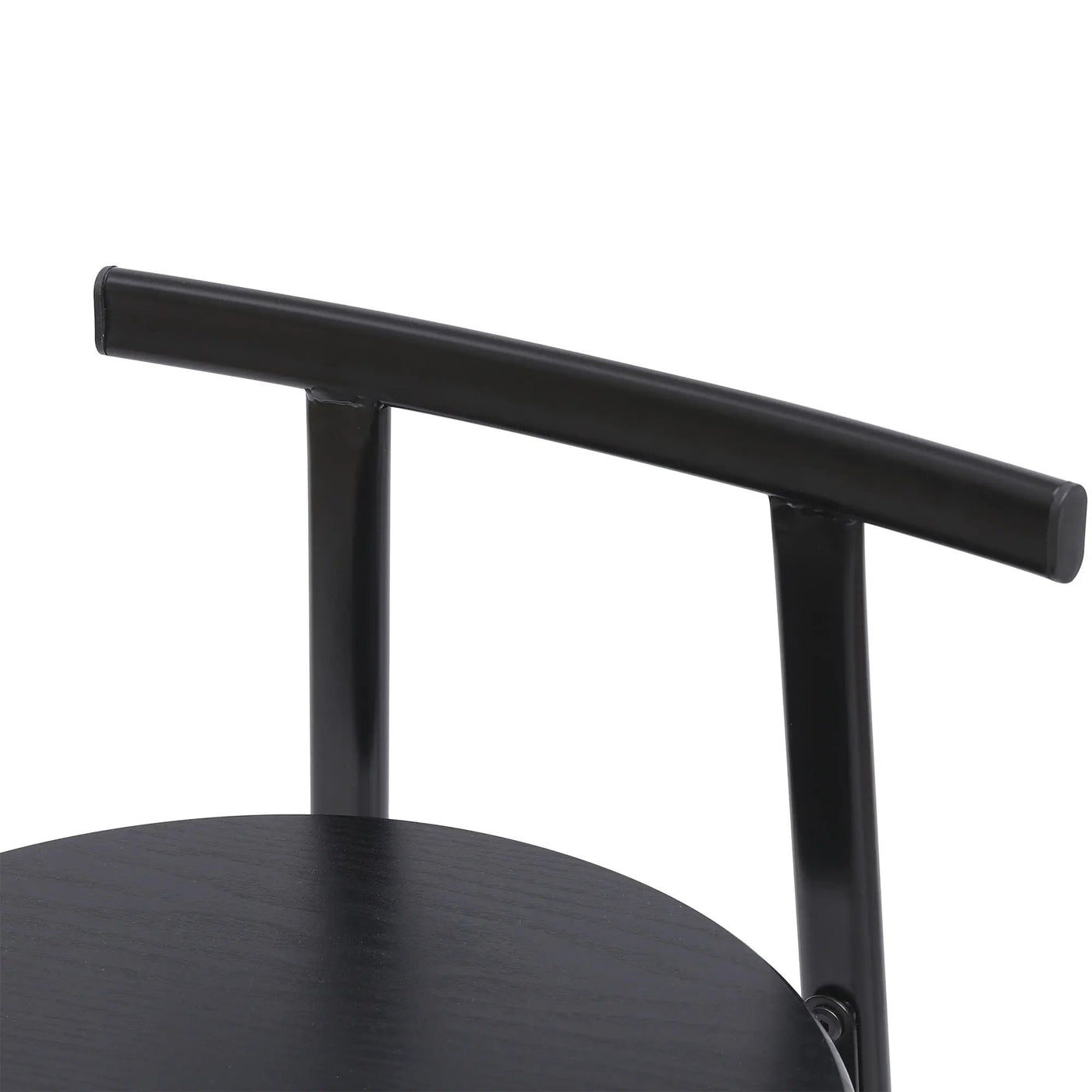 Modern Bar Stools With Backrest For Kitchen (Set of 3) by HouseOfZazla