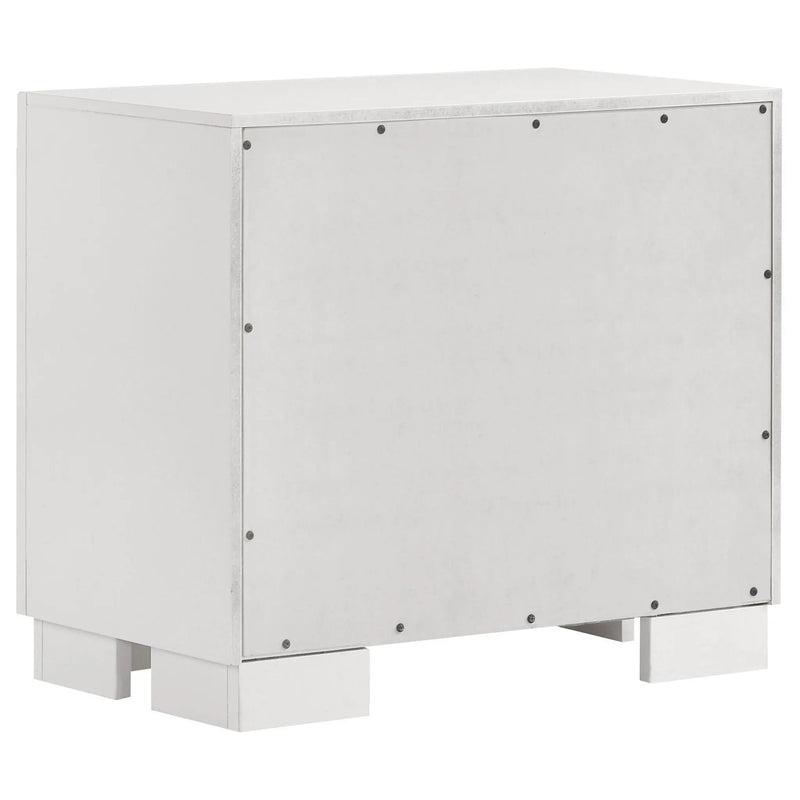 Jessica 6-piece Queen LED Bedroom Set Snow White by Unique Piece Furniture