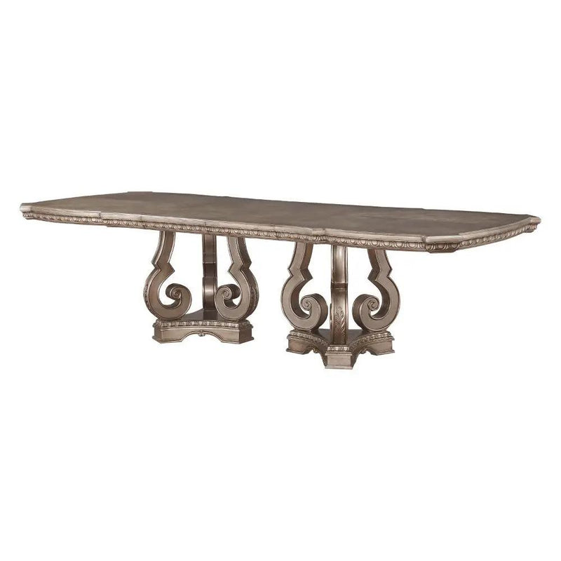 Northville - 30" Dining Table - Antique Silver by Unique Piece Furniture