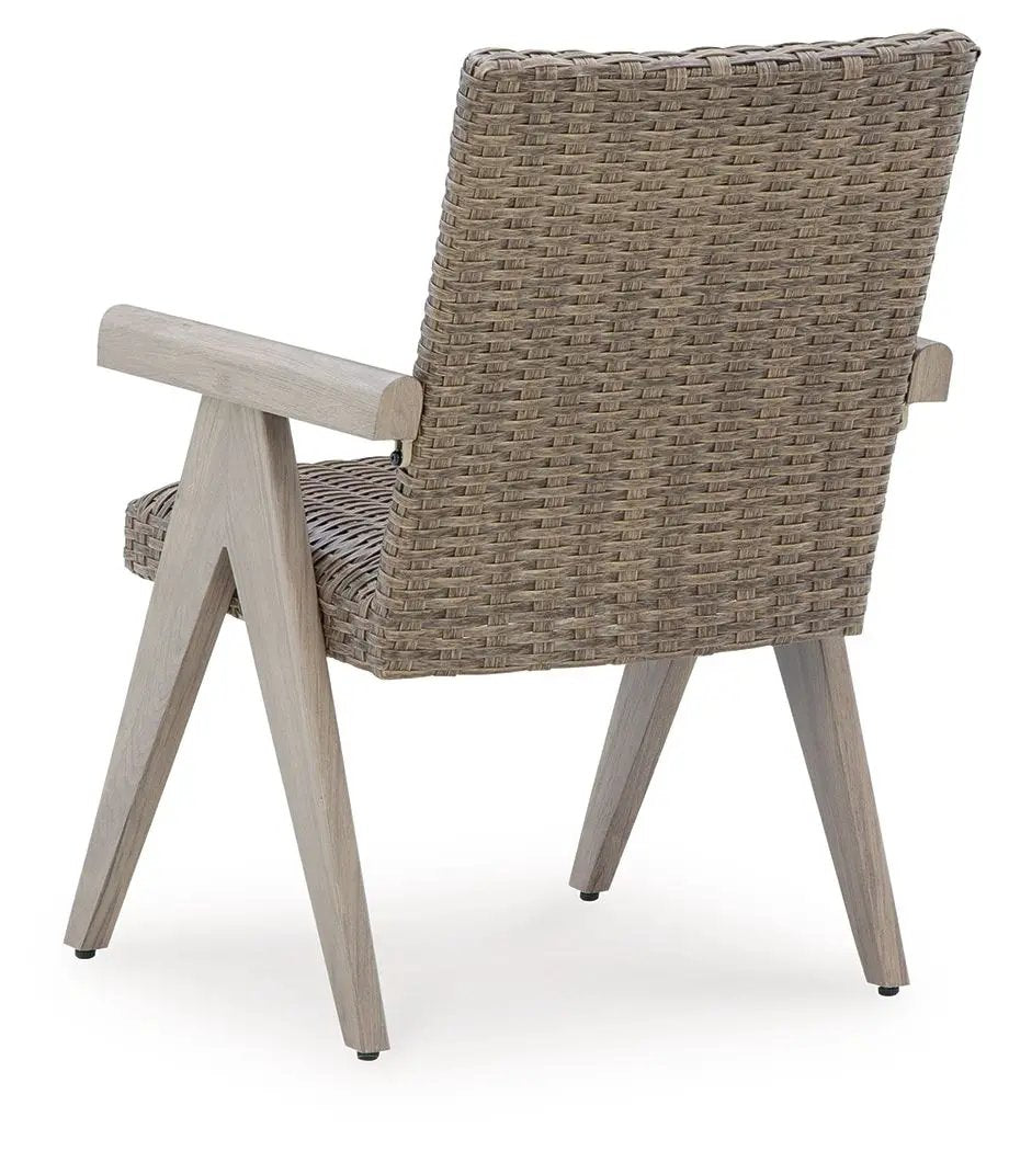 Cliff Trails - Arm Chair (Set of 2) - Beige by Unique Piece Furniture