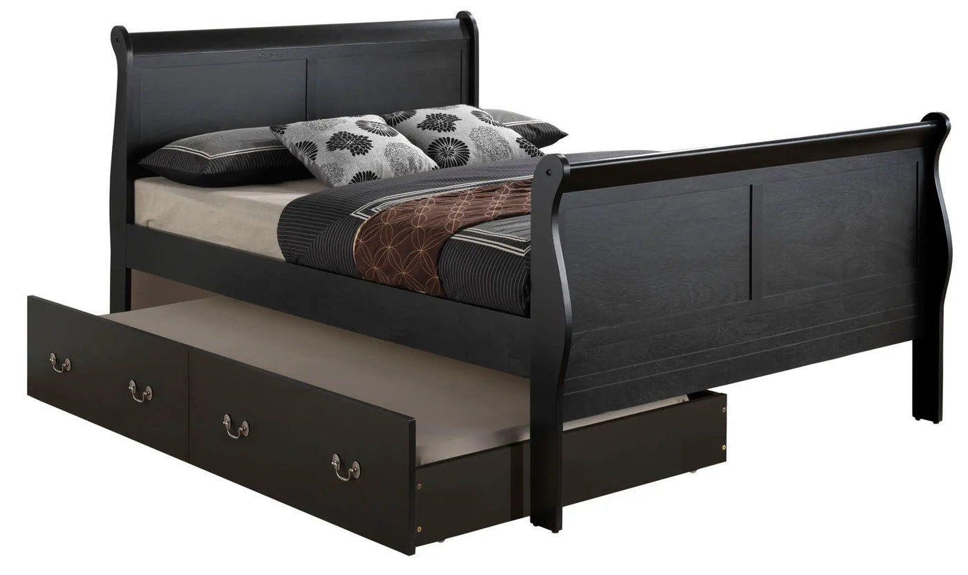 Elegant Trundle Bed With Timeless Charm by HouseOfZazla